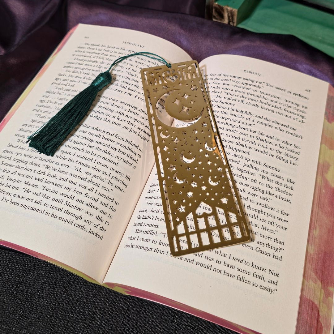 Starry Night Metal Bookmark