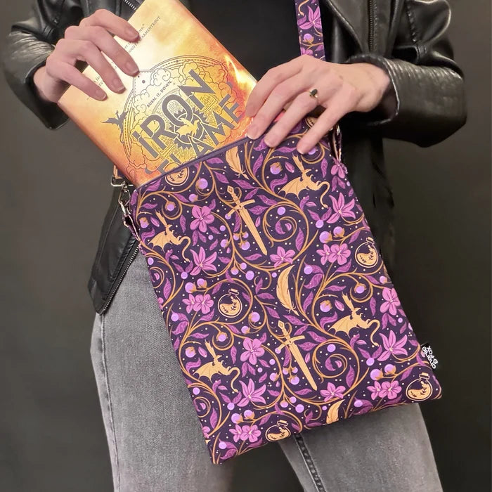 Fourth Wing Quadrants crossbody sleeve - Rebecca Yarros