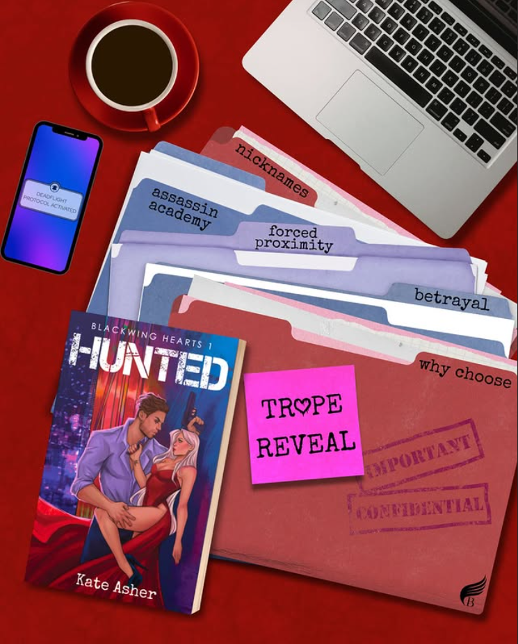 Hunted (Pre Order) – Kate Asher (Signed Paperback Bundle)