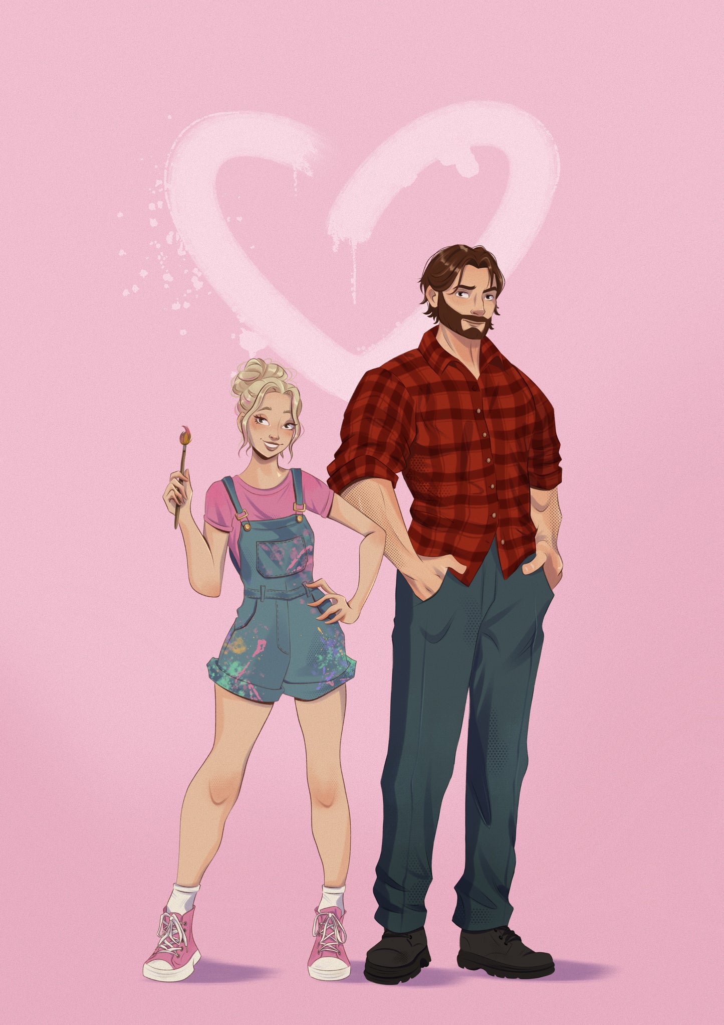 Painted Hearts (Signed Pre Order) – Bec George