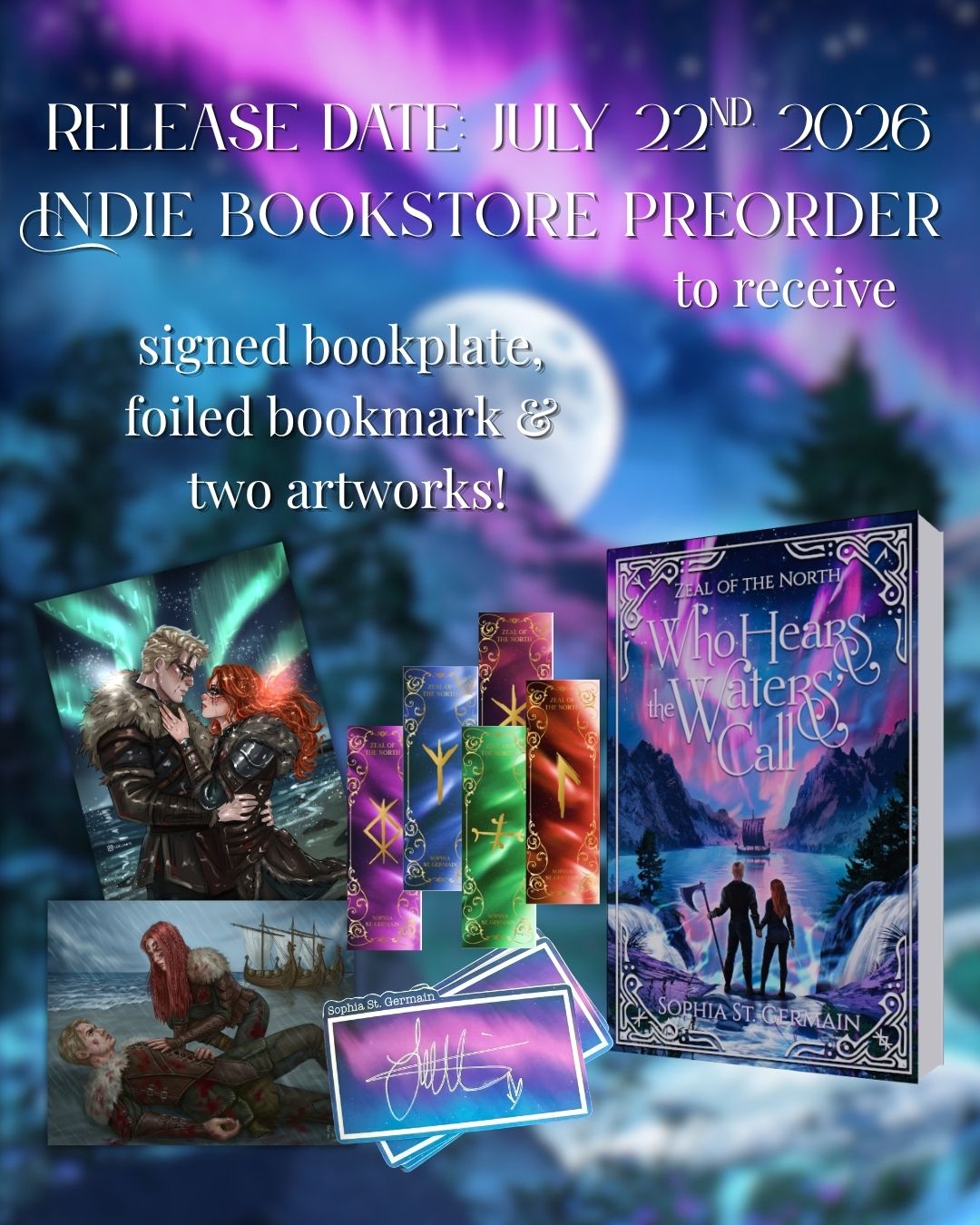 Who Hears the Waters’ Call – Sophia St. Germain (Signed Indie Preorder Incentive)