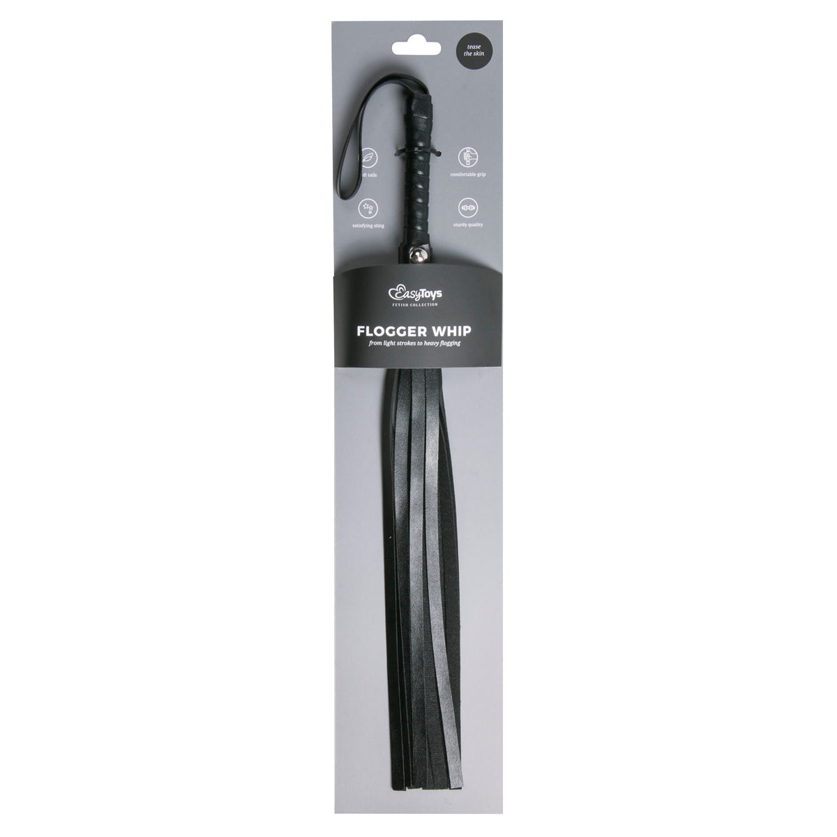 Flogger Whip Black