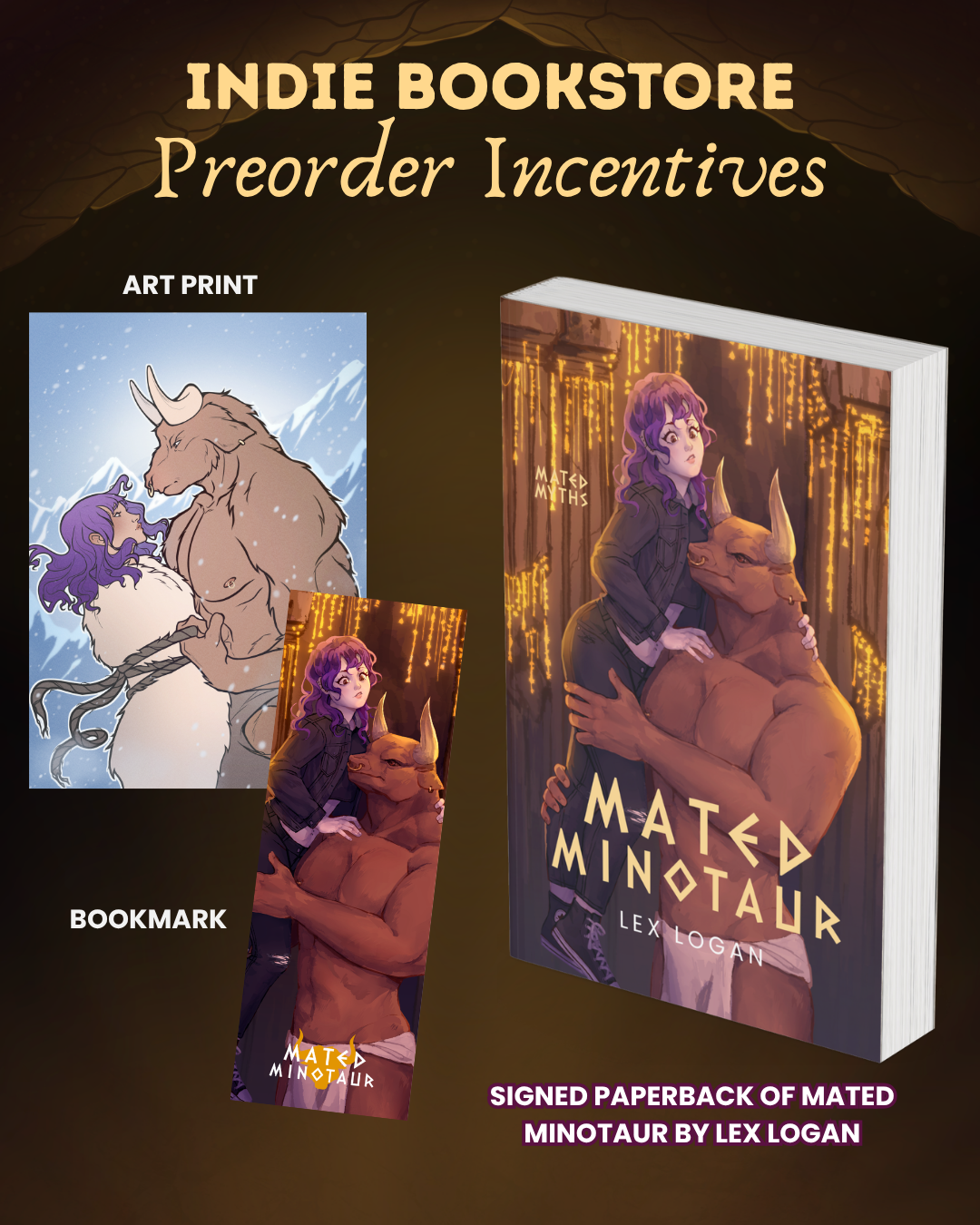 Mated Minotaur – Lex Logan (Signed)