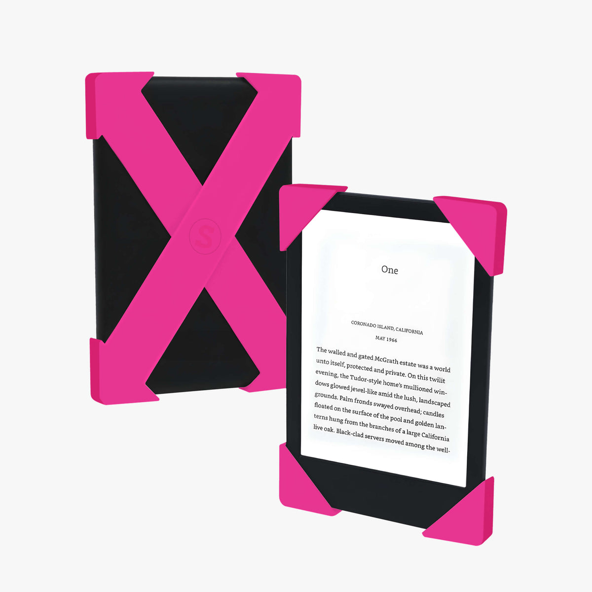 Kindle Neon Crush Straps for Kindle & Kobo: LARGE
