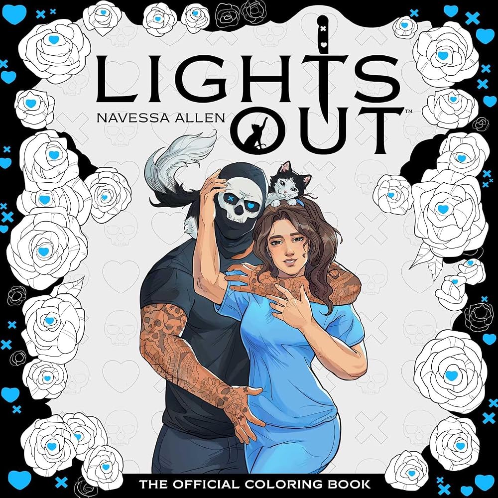 Lights Out: The Official Coloring Book cover image