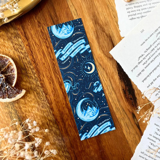 A Court of Thorns and Roses Sarah J. Maas double-sided bookmark
