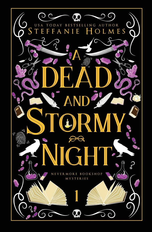 A Dead and Stormy Night: Luxe Paperback Edition (Nevermore Bookshop Mysteries #1) – Steffanie Holmes