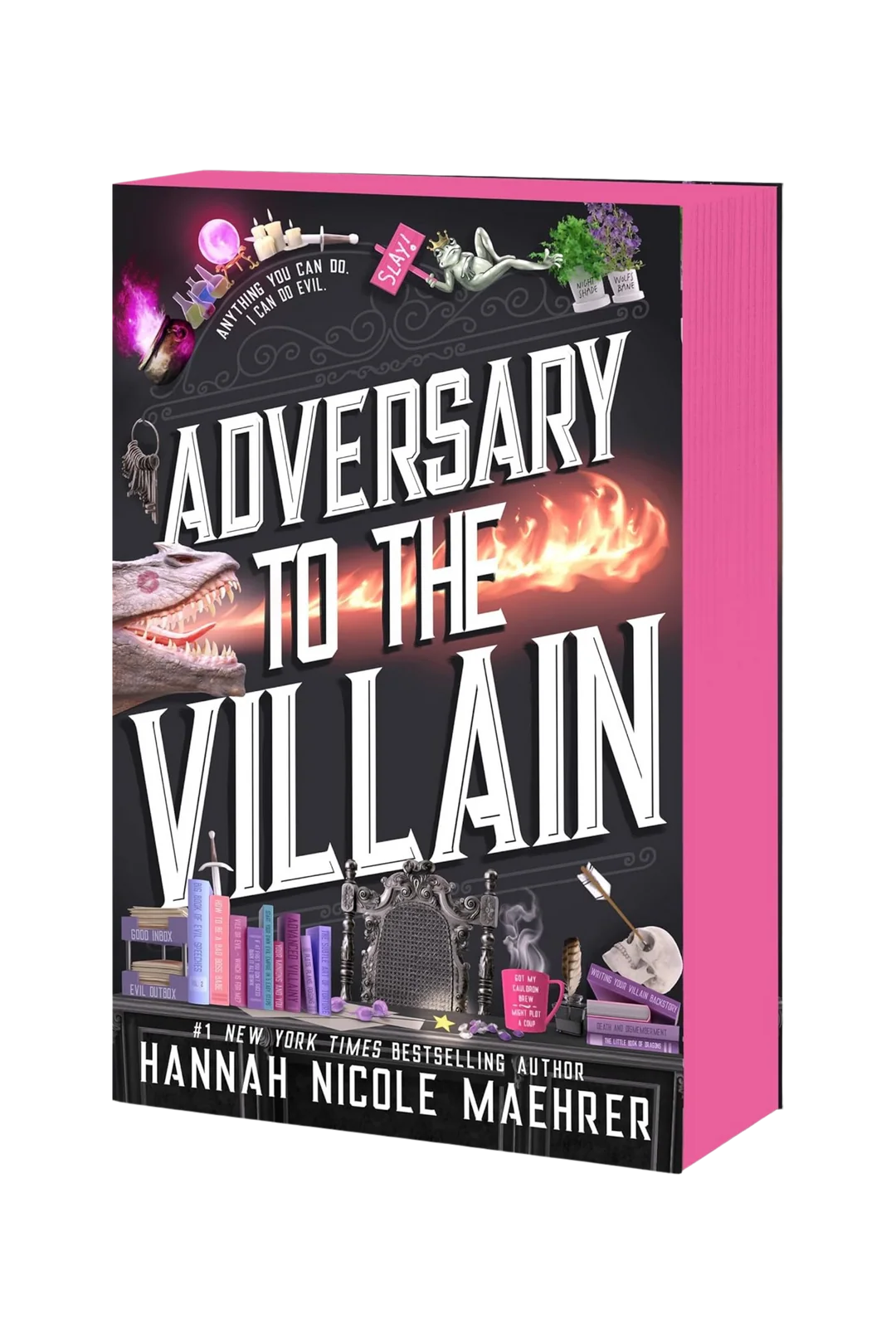 Adversary to the Villain (Assistant and the Villain, 4) by Hannah Nicole Maehrer (US Edition)