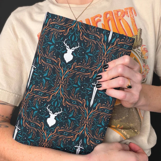 Fireheart Fabric Dust Jacket - Sarah J. Maas