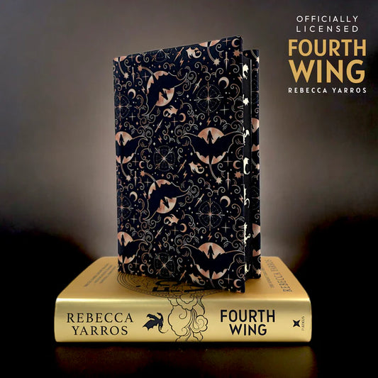 Fourth Wing Fabric Dust Jacket - Rebecca Yarros