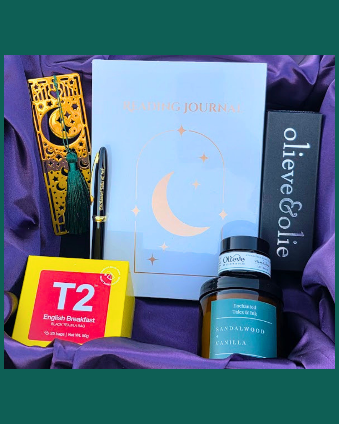 The Reading Companion Box (White Journal)