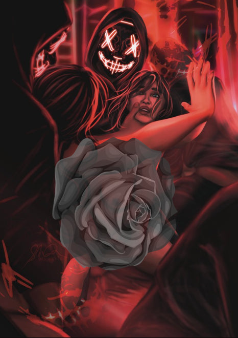 Hide Me Darling NSFW Art Print
