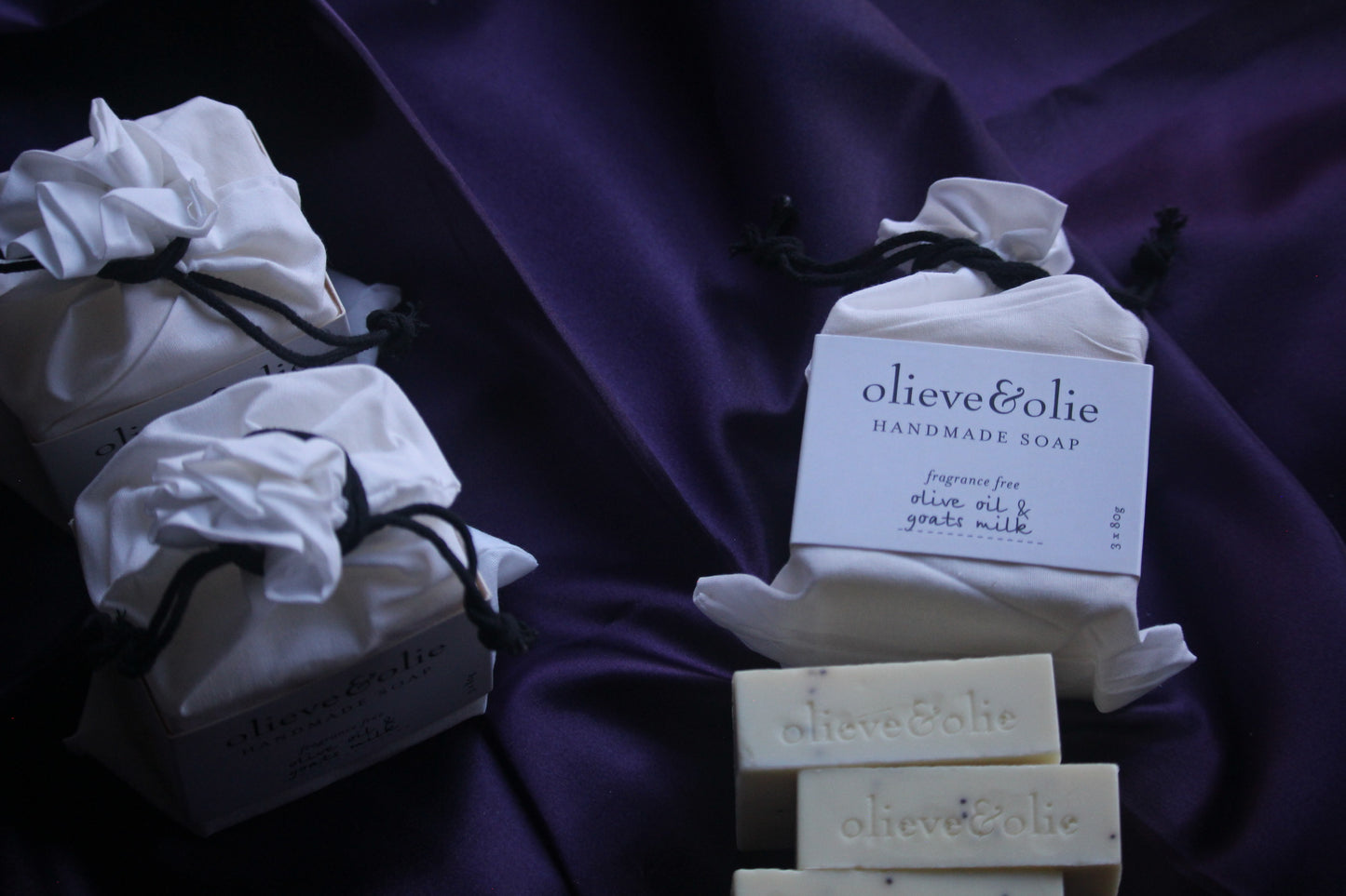 Handmade Olive Oil & Goat’s Milk Soap – Fragrance Free