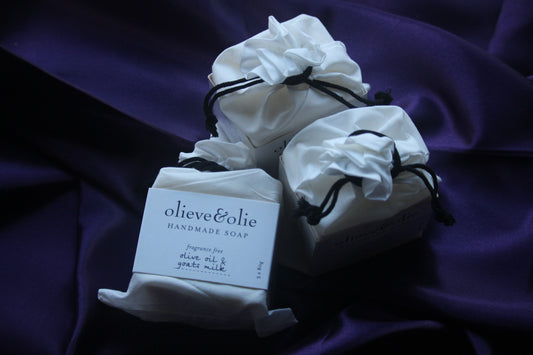 Handmade Olive Oil & Goat’s Milk Soap – Fragrance Free