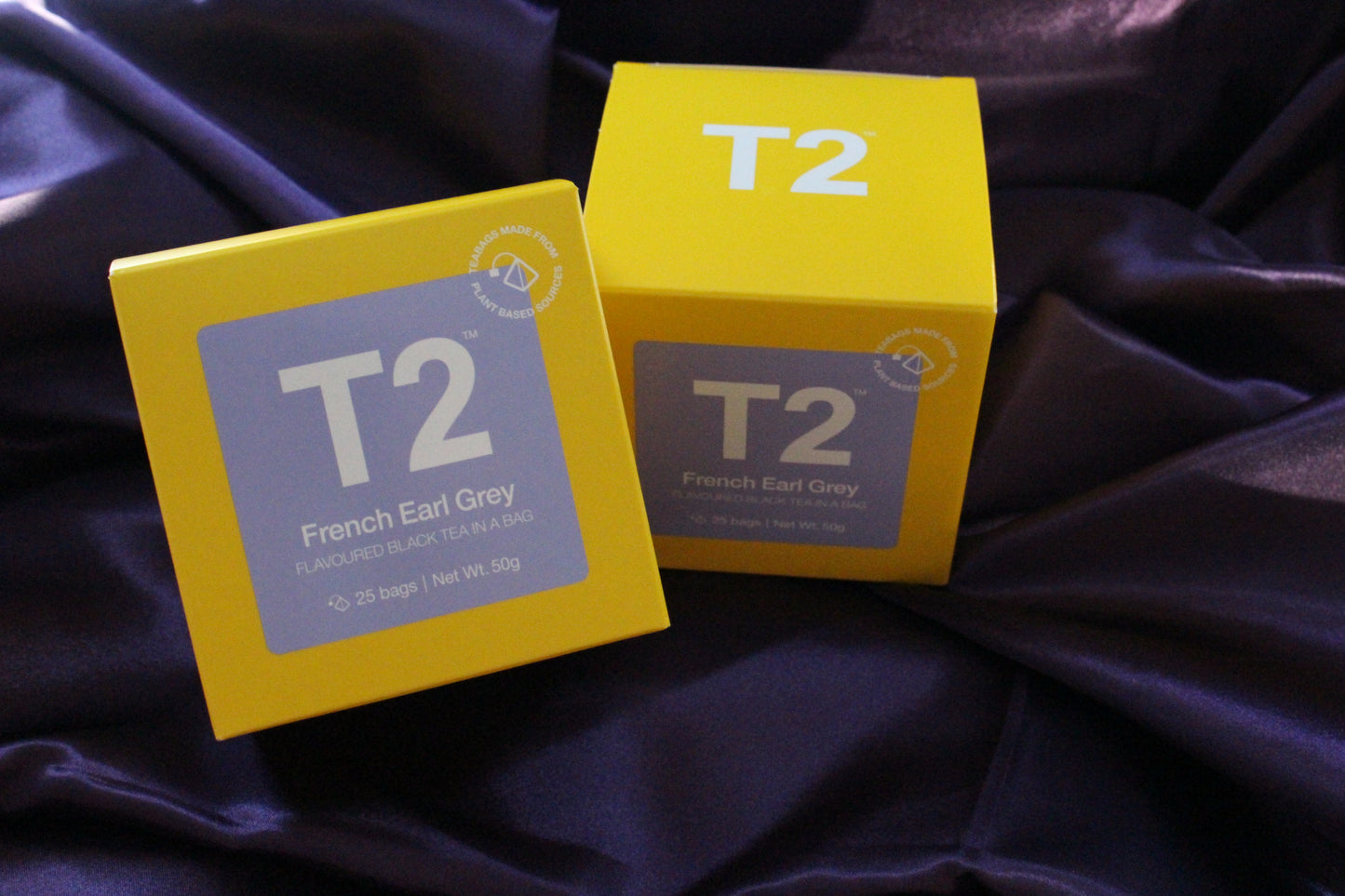 T2 French Earl Grey Tea Bag Cube 25 pack