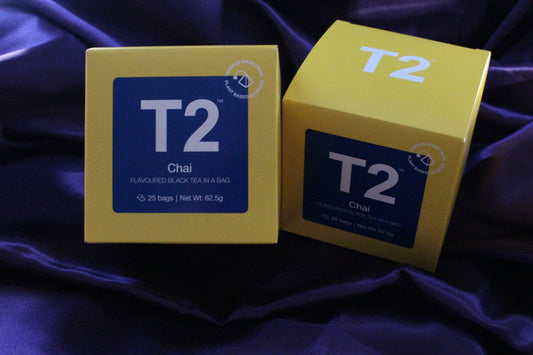 T2 Chai Tea Bag Cube 25 pack