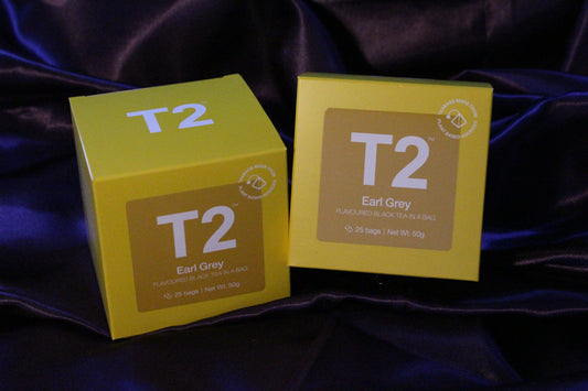 T2 Earl Grey Tea Bag Cube 25 pack