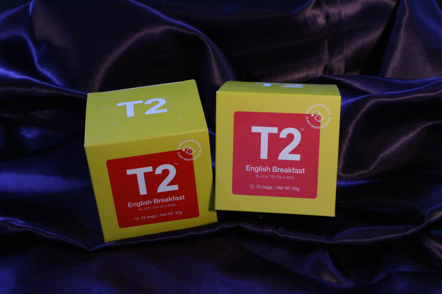 T2 English Breakfast Tea Bag Cube 25 pack