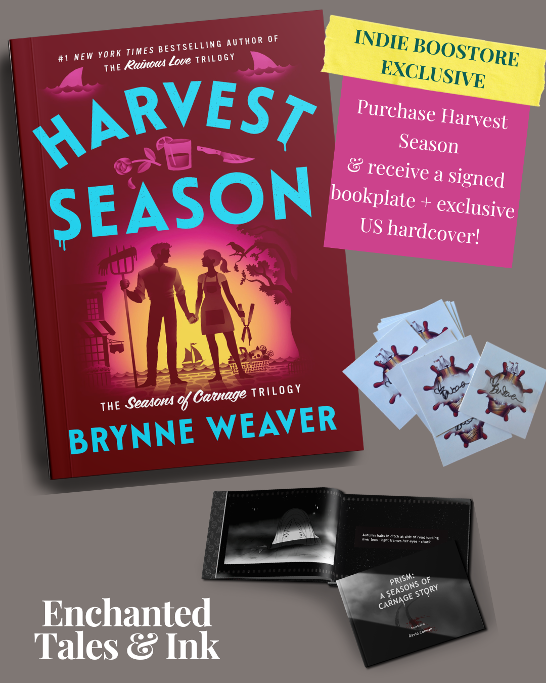Harvest Season Collector’s Edition Hardcover – Brynne Weaver (US Preorder Signed Incentive)