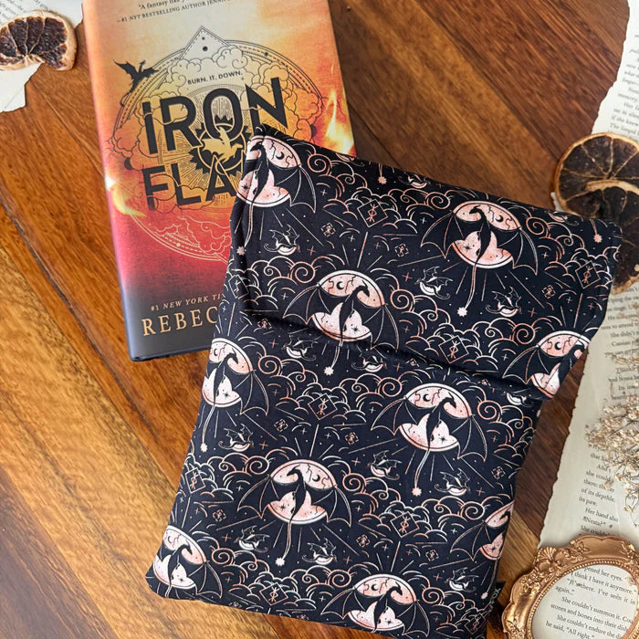 Iron Flame Padded E-reader Sleeve (Wide Size Kindle Oasis/Kobo Libra) - Rebecca Yarros