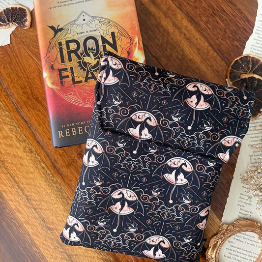 Iron Flame Padded E-reader Sleeve (Wide Size Kindle Oasis/Kobo Libra) - Rebecca Yarros