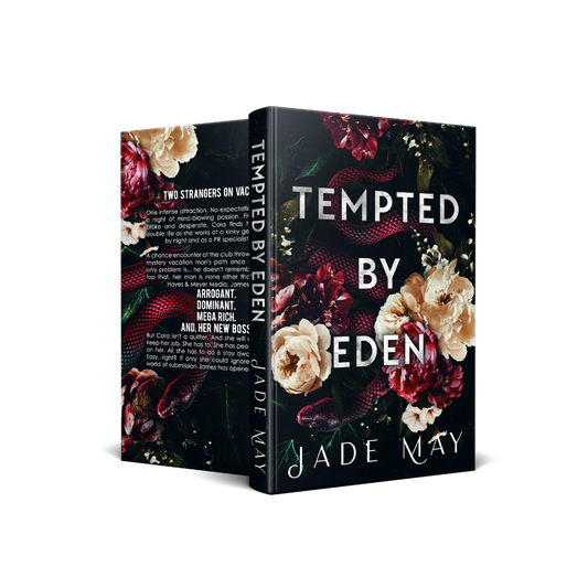 Tempted by Eden (Book 1 - Eden Series) - Signed special edition foil hardback By Jade May
