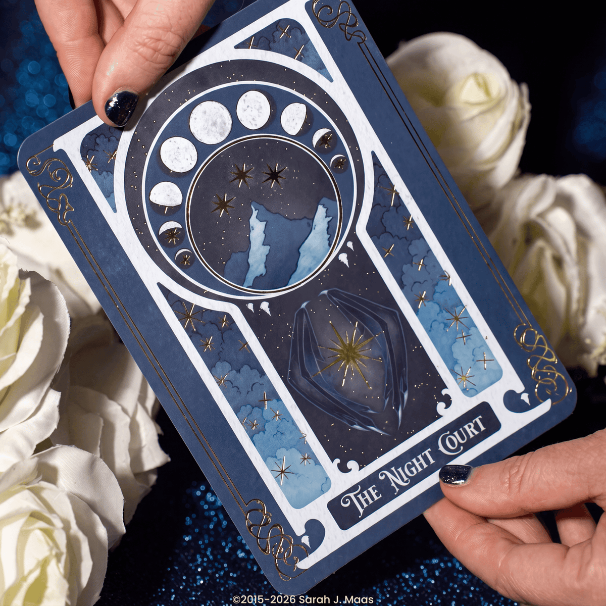 ACOTAR Starfall Kindle Inserts: ACOTAR Starfall Kindle Inserts - Night Court / Large - Kindle Paperwhite/ Colorsoft / Sig Ed