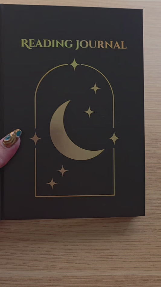 Ink & Obsession Reading Journal – Black Edition